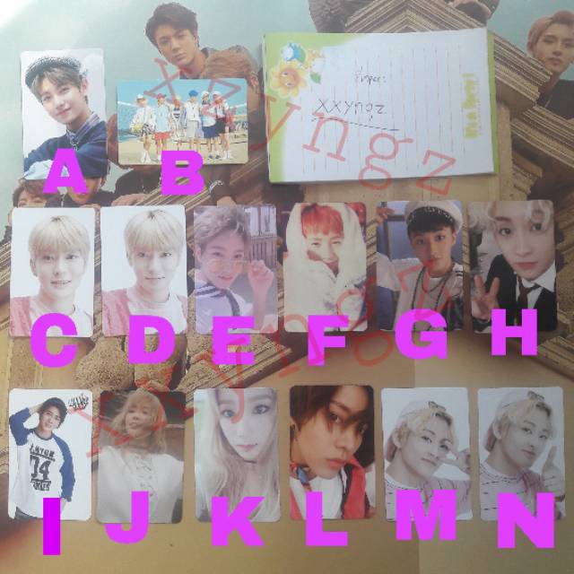 NCT & TAEYEON OFFICIAL Photocard