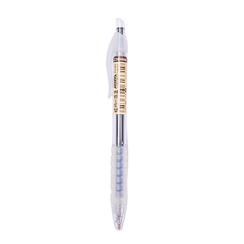 Air cushion anti-fatigue gel pen 0.5mm press blue and black signature pen Gel Pen Pulpen 0.5 mm