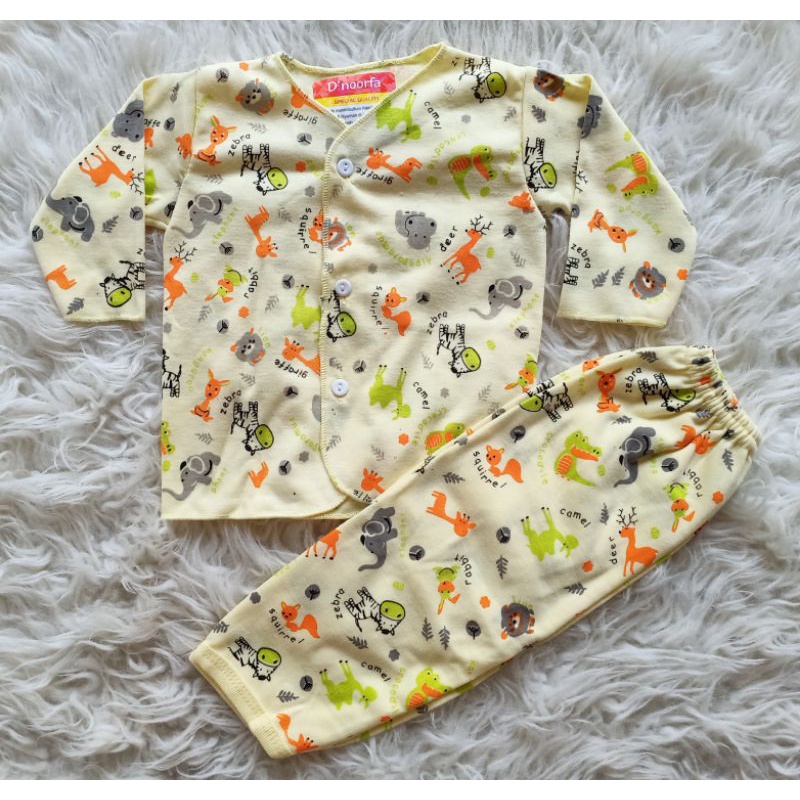 Baju bayi baru lahir Setelan Baju Lengan Panjang perlengkapan bayi baru lahir setelan bayi newborn