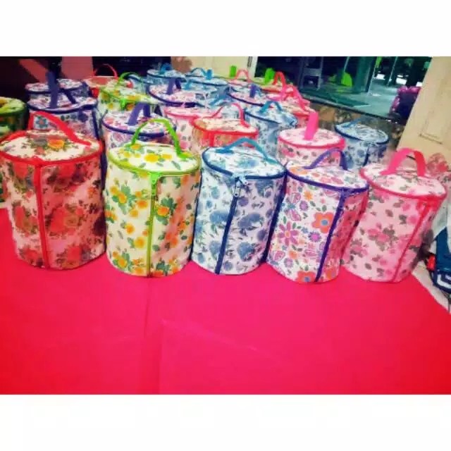 Tas Piring/tempat Piring Dua Lapis