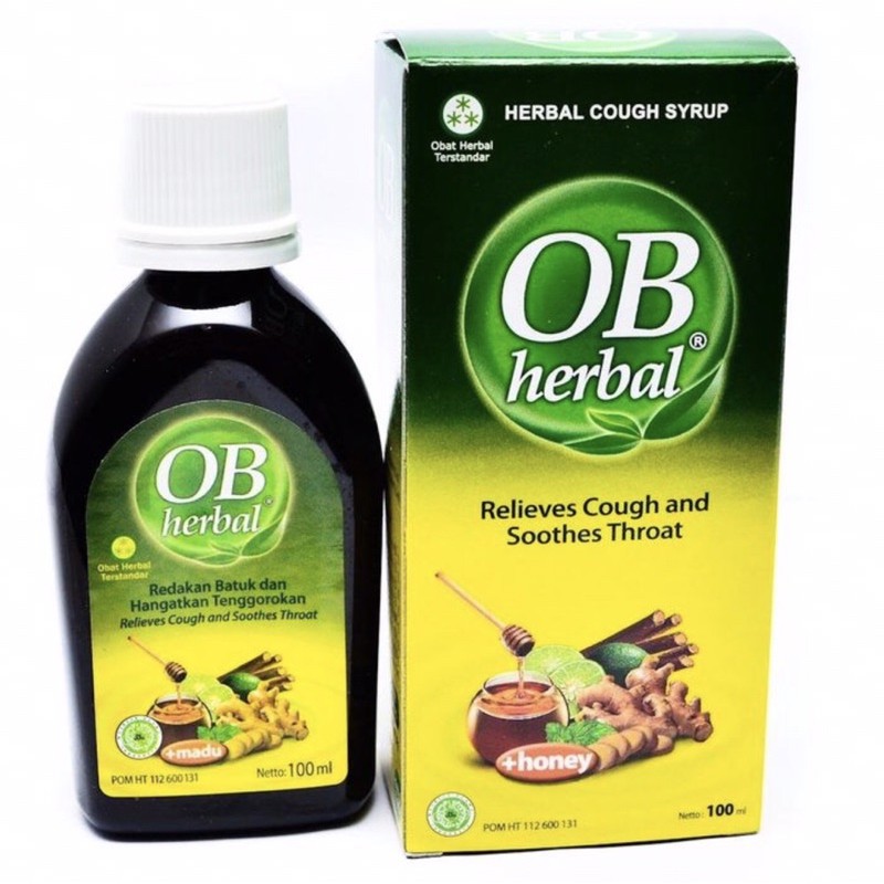 OB herbal junior 60 ml | OB herbal 60 ml &amp; 100 ml ( obat batuk herbal anak &amp; dewasa )