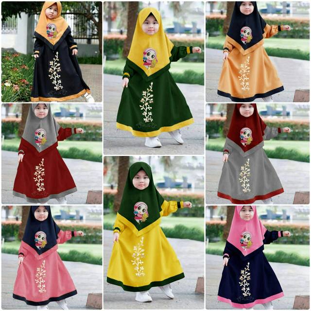 AMIRA KIDS (brl) / baju anak muslim / gamis / syari