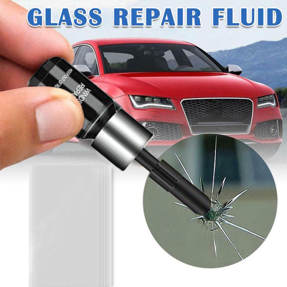 EAFC Cairan service Kaca Retak untuk mobil dan HP Alat Reparasi Kaca Mobil Retak Car Window Crack Repair lem kaca gores Glass Repair Kit Automotive Windshield Repair Kit Tools Auto Glass Repairing Fluid Resin For Car Window Scratch Renovate Fixing