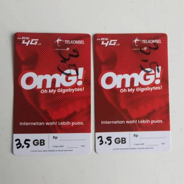 Voucher Telkomsel 3,5 GB