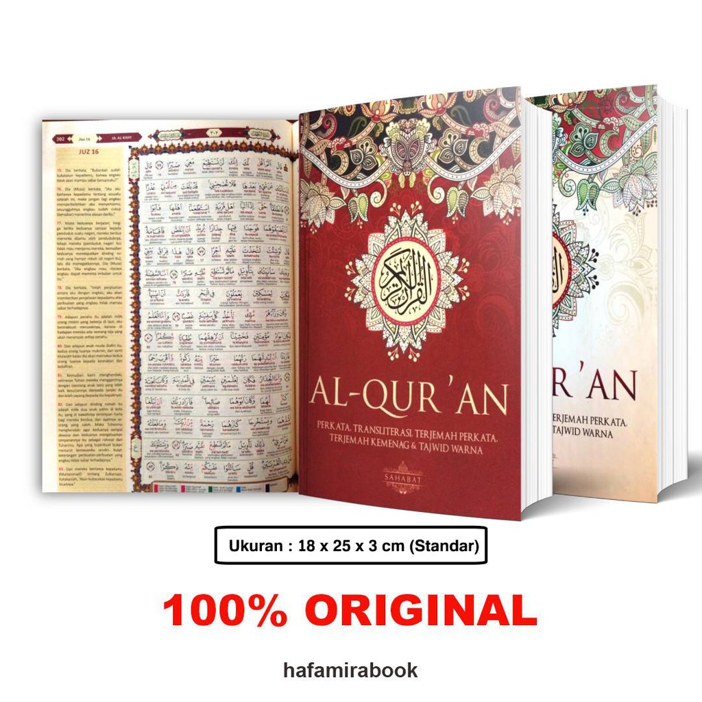 Alquran Sahabat Perkata Transliterasi Terjemah Perkata Standar