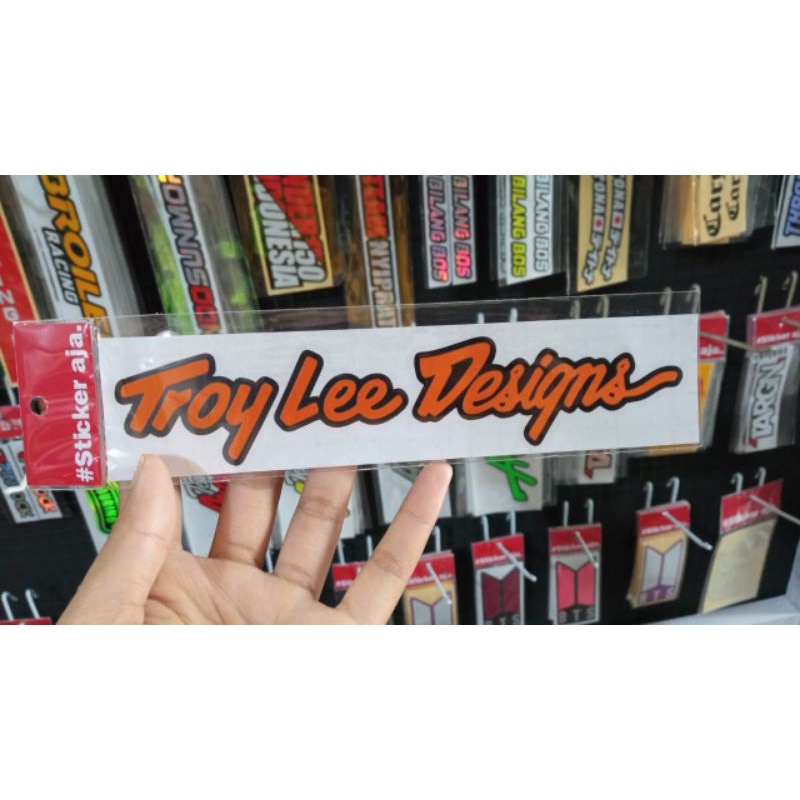 

sticker cutting troy lee designs