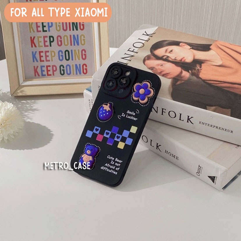 Case 3D Timbul ,Silikon Boneka Timbul For XIAOMI POCO M3 POCO X3  REDMI 10 REDMI 4A  REDMI 5+  REDMI