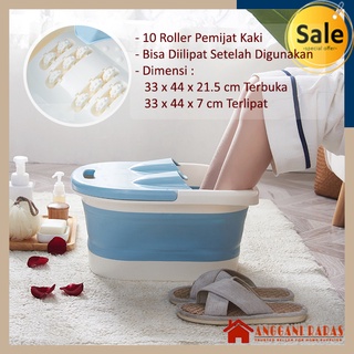 Bak Air Tempat Air Refleksi Kaki Alat Refleksi Kaki Massage Ember Pijat Sauna Kaki Spa Lipat Foot Foldable Bathtub Bath Refleksi