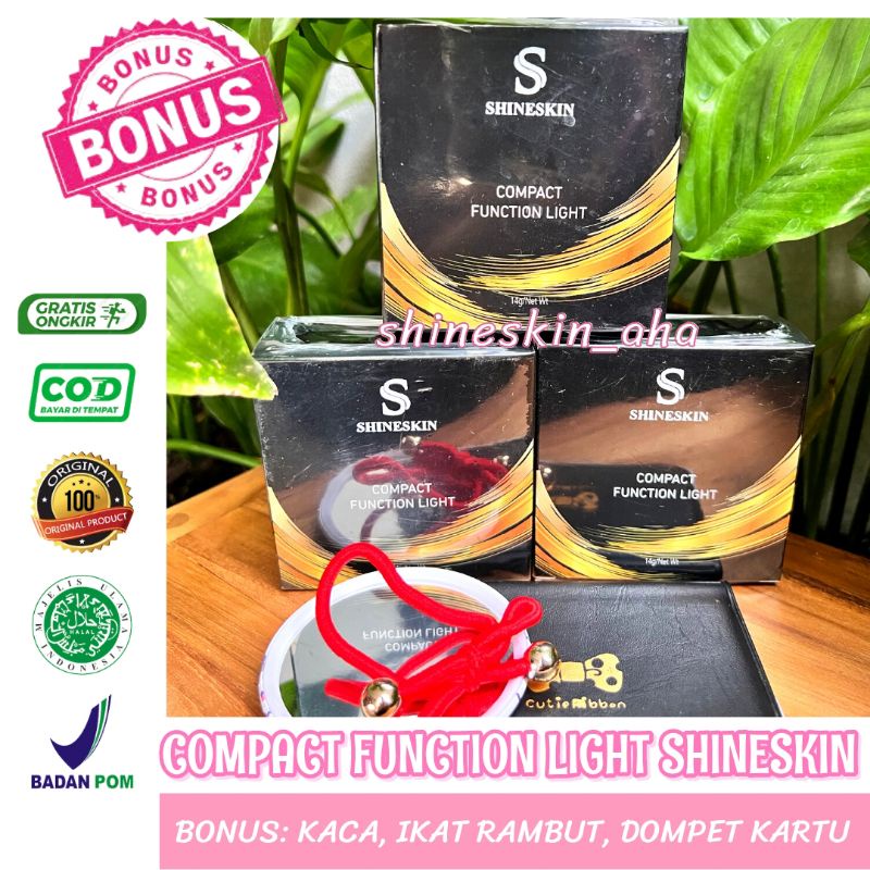 COMPACT FUNCTION LIGHT SHINESKIN/BEDAK PADAT SHINESKIN