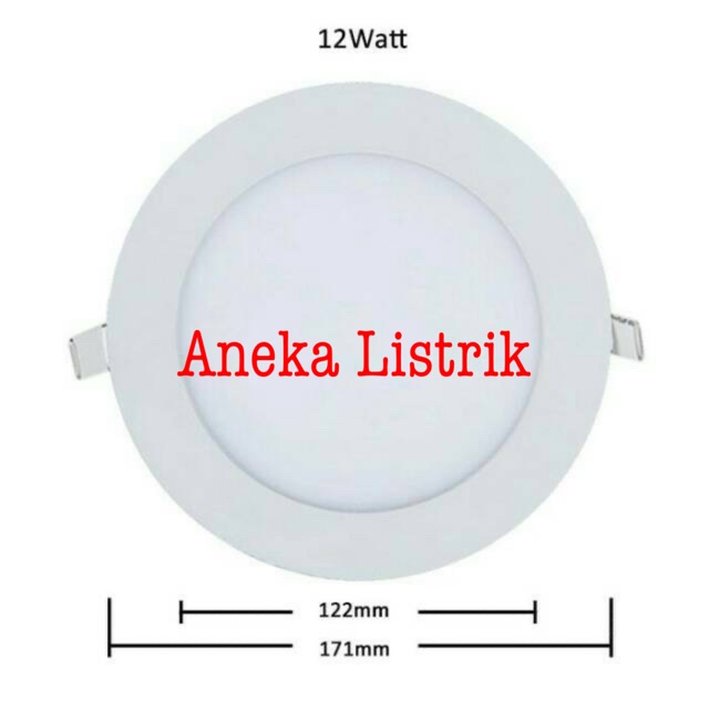 Jual Lampu Downlight Led Panel Watt Bulat Kotak Bundar Round Inbow Ib Indonesia Shopee