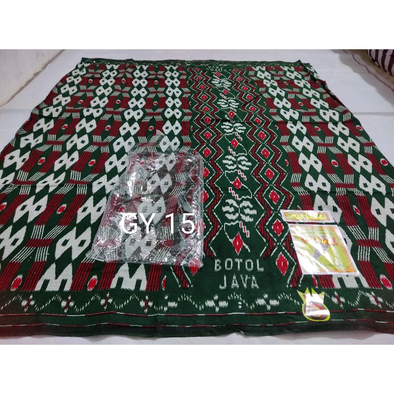 Sarung GOYOR Rayon Printing BOTOL JAVA BOTOL ZAITUN BALI SUPER Mix