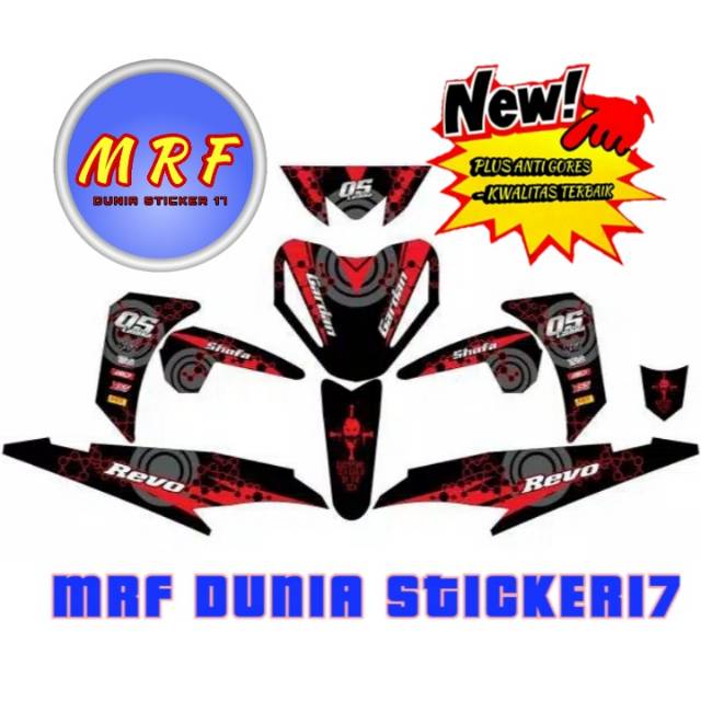 dekal Revo fit stiker decal revo fit decal stiker revo fit 05 shafa 17