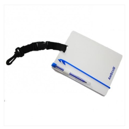 

Amscud Writting Slate Quick Release Papan Tulis Catatan Bawah Air Scuba Diving Underwater Write