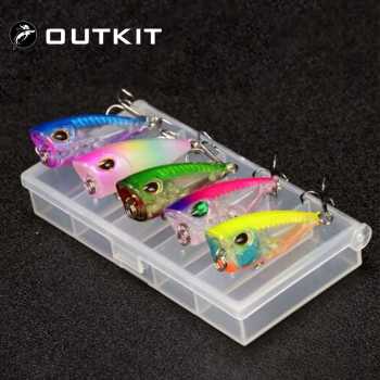 Umpan Pancing Popper Lures Floating Bait 4cm 3.5g 1PCS