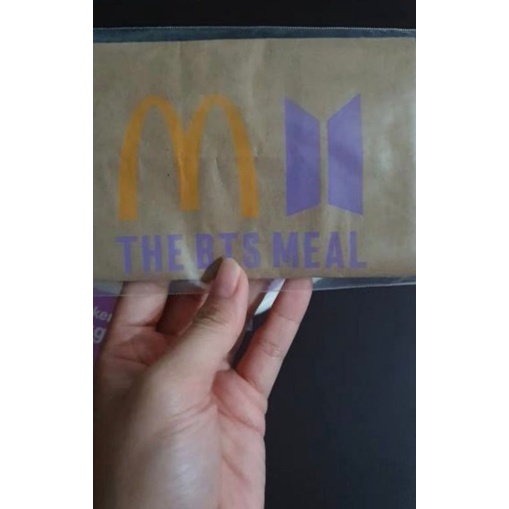 

paper bag bts meal