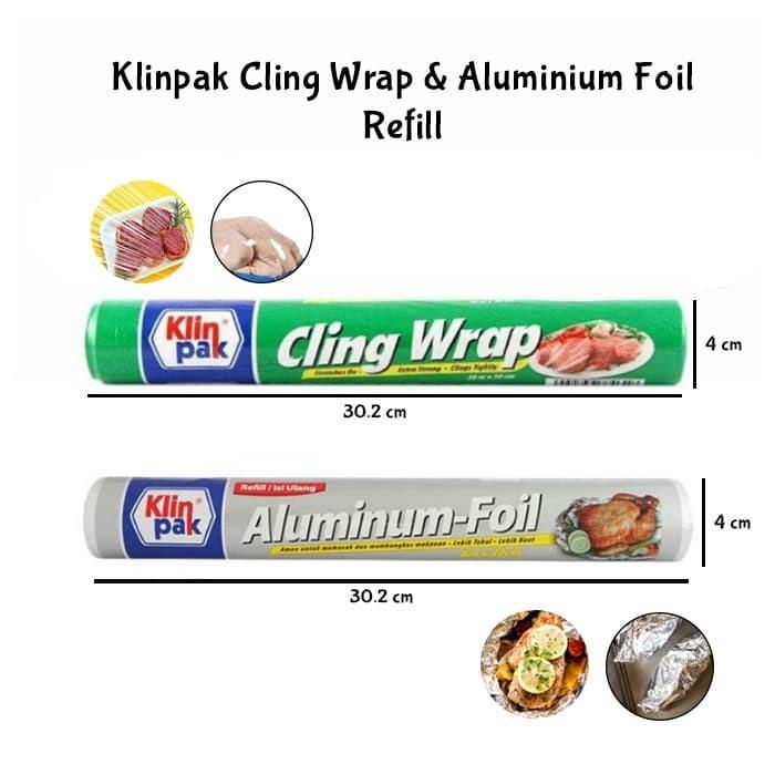 Foil | Klinpak Cling Wrap & Alumunium Foil Refill