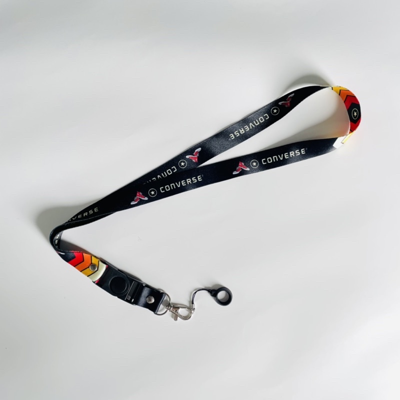

Lanyard Printing Gantungan ID card Sneaker Converse strip 2cm Real pick