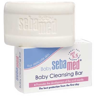 Sebamed Baby Cleansing Bar 100gr - Sabun Mandi Bayi Anak / Cleansing Bar - Sabun Mandi Dewasa