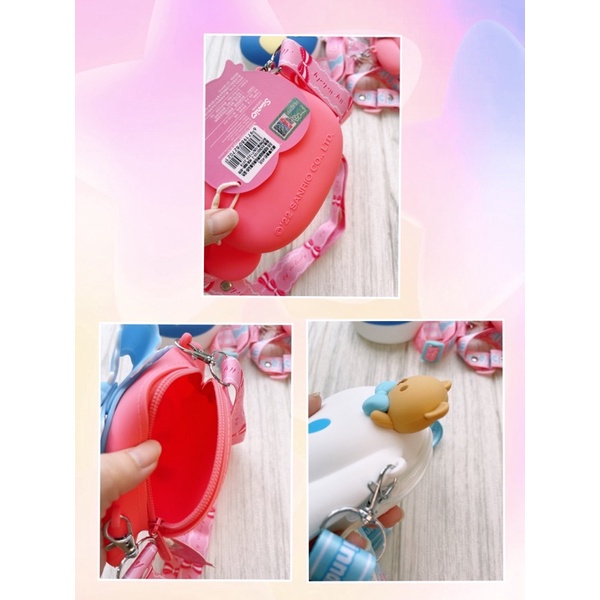 Tas silikon sanrio ori hello kitty melody kuromi cinamoroll jelly bag DM08 anak perempuan paud sd