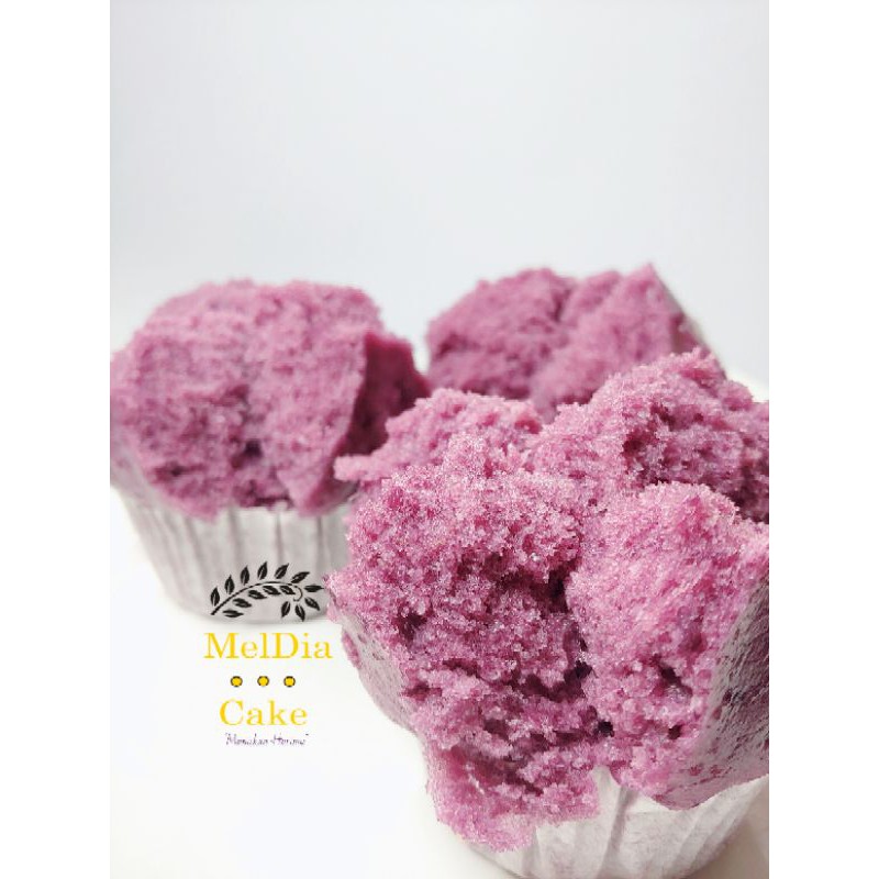 

Bolu Ubi Kukus Ungu Cup Besar / Jajanan Pasar / Kue Basah / Kue Manis