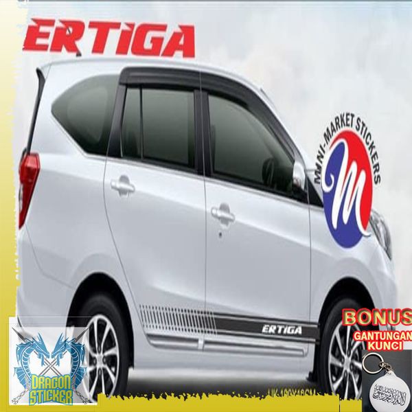 TERMURAH discont termurah stiker ertiga sticker mobil ertiga list body Dragon Sticker