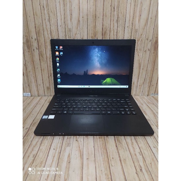 ASUS PRO P2440UA Black I3-7100U RAM 4GB HDD 500GB Second
