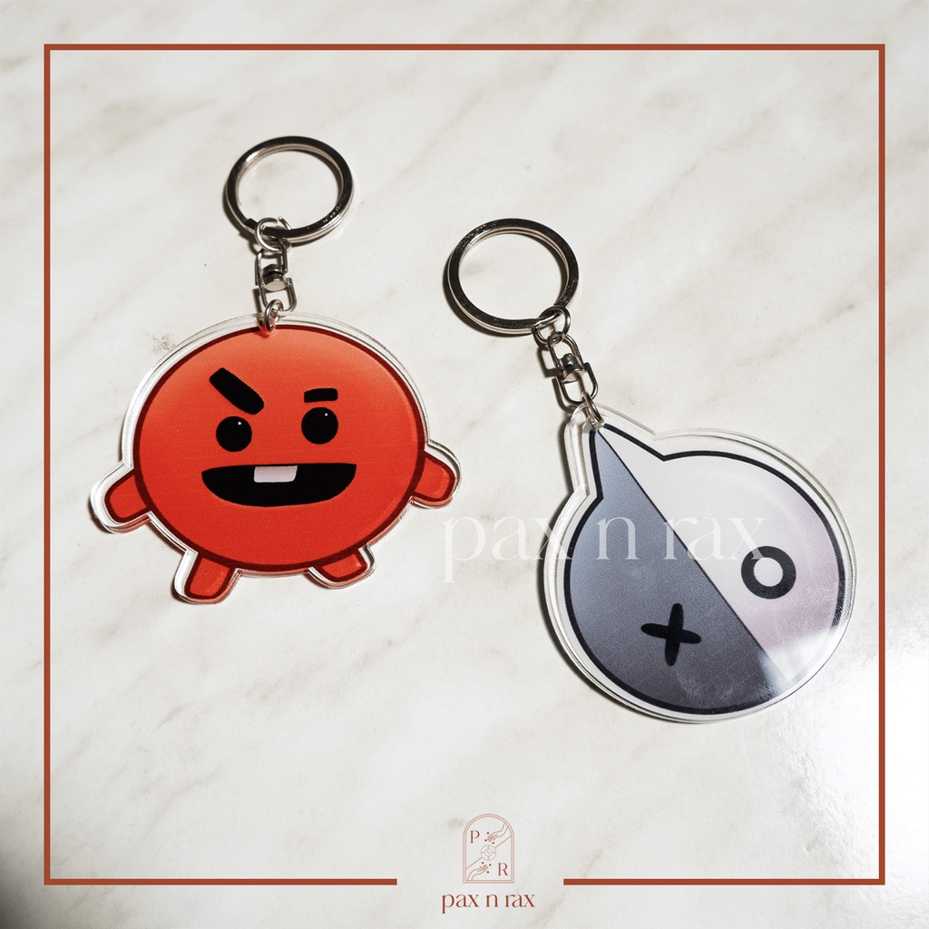 Gantungan Kunci BT21 Acrylic