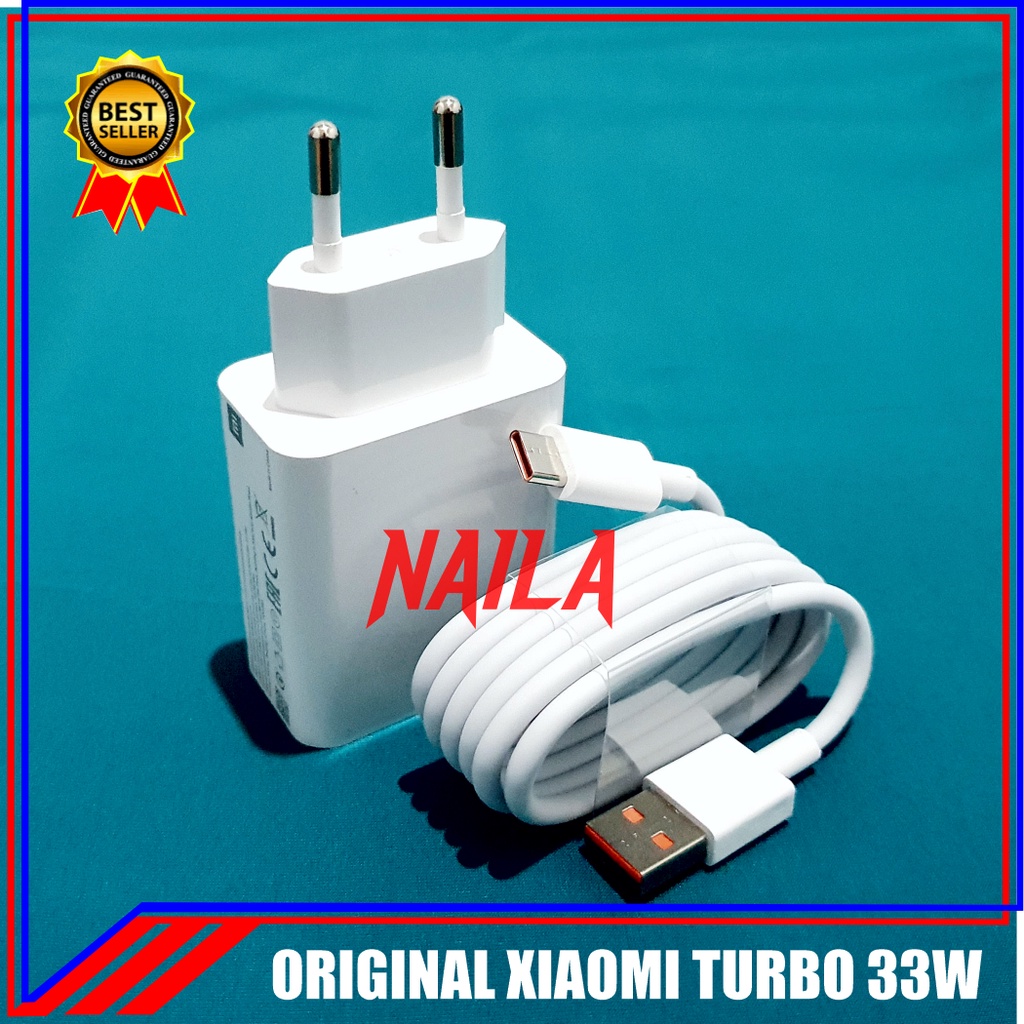 Charger FOR Xiaomi Redmi Note 10s TURBO CHARGE 33W Type C