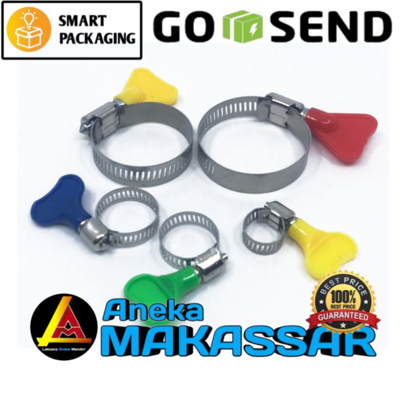 Makassar V105 klem selang clamp gas klem kuping ring pengunci ring pengikat