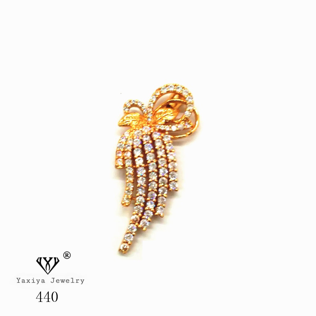 

Bros Lapis emas permata Perhiasan imitasi Gold18k Yaxiya Jewelry 440