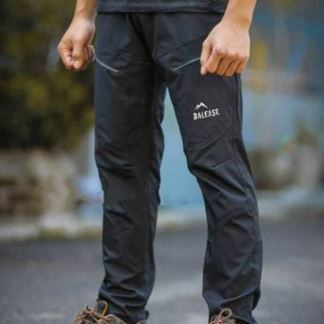  Celana  gunung  Stretch  quickdry hiking Shopee Indonesia