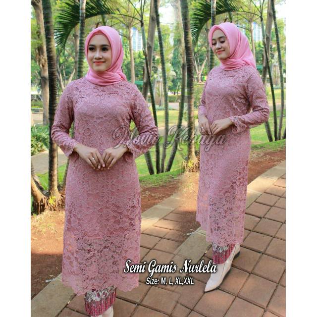 Realpictkebaya Brokat Model Gamis Kebaya Kondangan Kebaya Modern