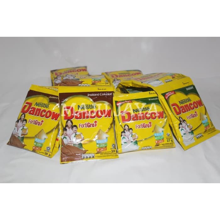 

Dancow Fortigro Renceng Coklat & Putih 10sachet