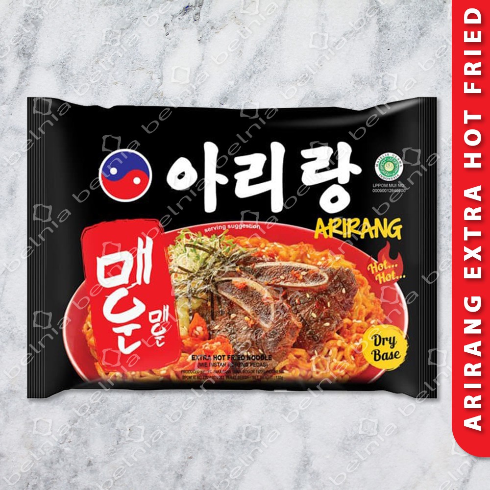 

Mie Goreng Extra Hot Ramen Korea Arirang Korean Fried Noodle Ekstra Pedas Spicy Halal MUI
