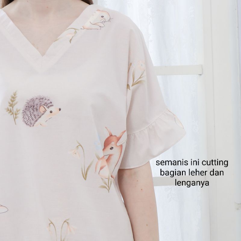 Lily set setelan wanita sleep wear