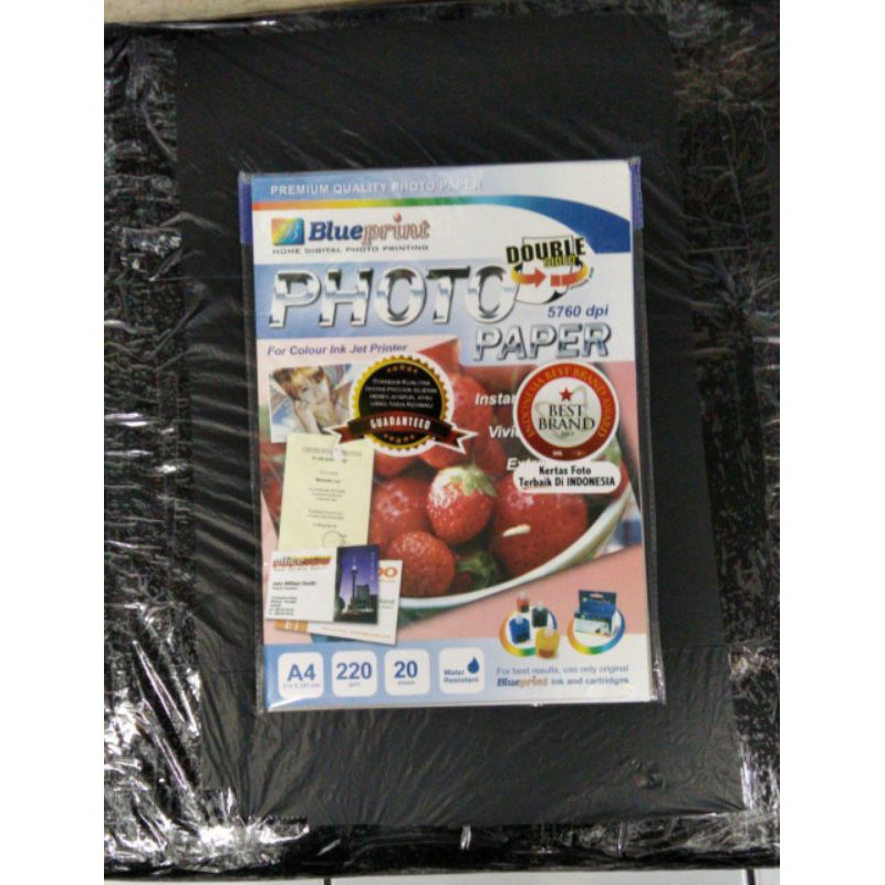 

kertas glossy blueprint 200 gr double glossy blueprint 220gr