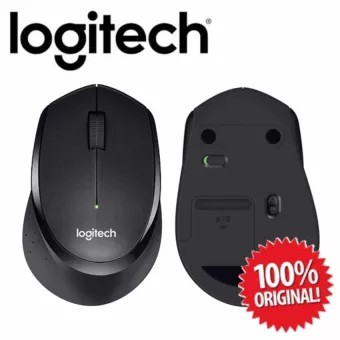 LOGITECH MOUSE WIRELESS M331 M 331 Silent Plus Mouse Garansi Resmi 1 Tahun