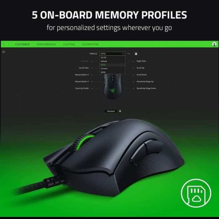 [SALE] Razer DeathAdder V2 Chroma - Ergonomic Wired Gaming Mouse