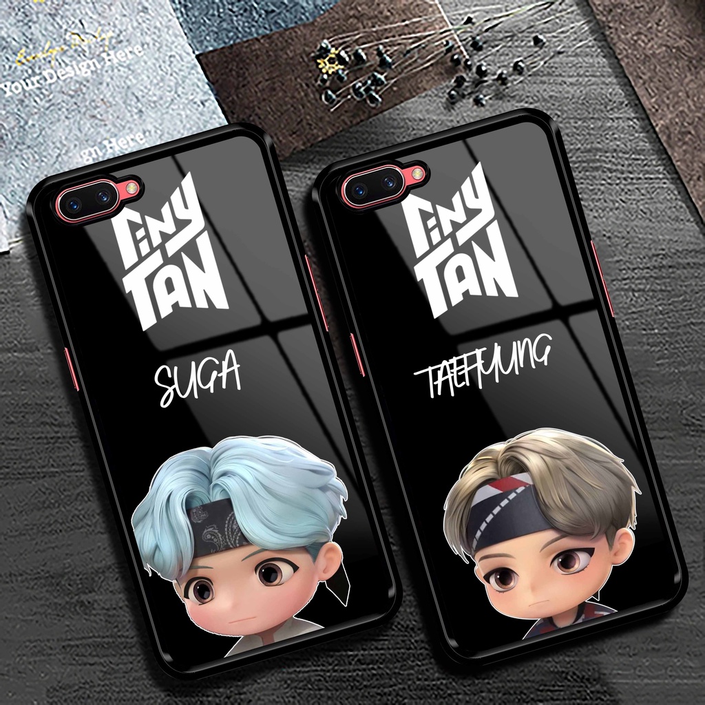 MEGACASE - CASE TINY TAN BTS VIVO Y17 Y15S Y12S Y20SY19 Y50 Y51 Y51 2020 Y51L Y53 Y55 Y69 Y71 Y81 Y8