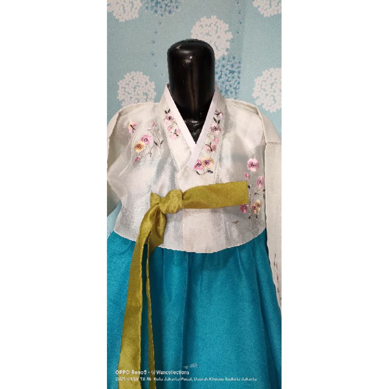 Hanbok pul bordiran