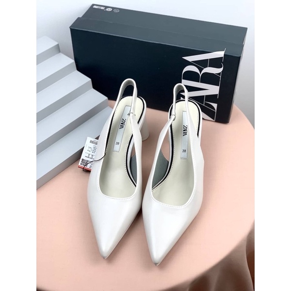 [7.7 Boombastis Sale⚡] - SEPATU WANITA ZS394 PLATFORM HEELS SLINGBACK PREMIUM IMPORT