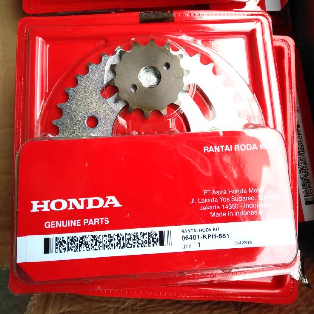 Girset Honda Supra 125 asli merk honda