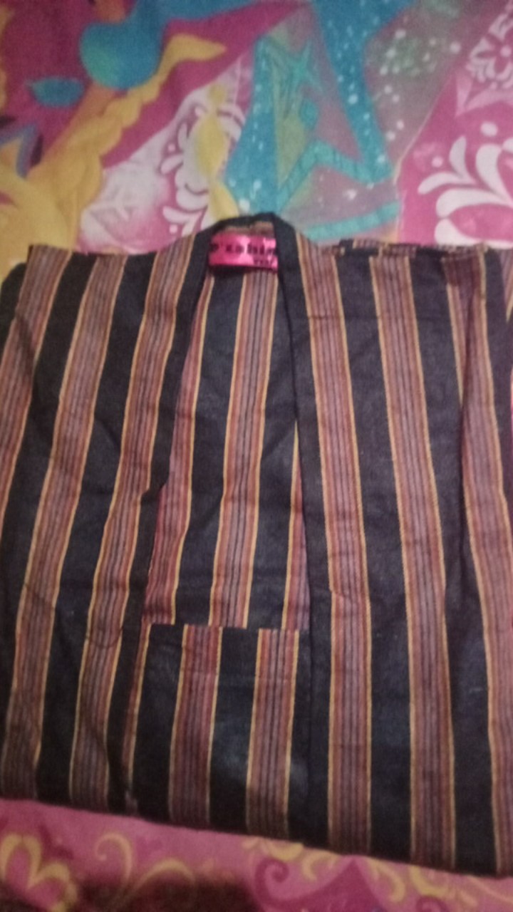 Couple Surjan Dan Kebaya Lurik Panjang