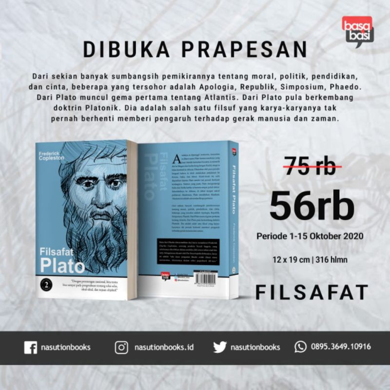 Filsafat Plato Frederick Copleston Shopee Indonesia