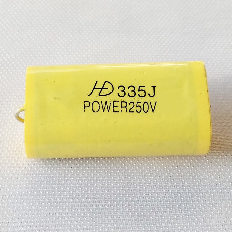 POLYESTER CAPACITOR 250V KAPASITOR KUNING AUDIOPHILER BENNIC SARINGAN TWEETER ELCO