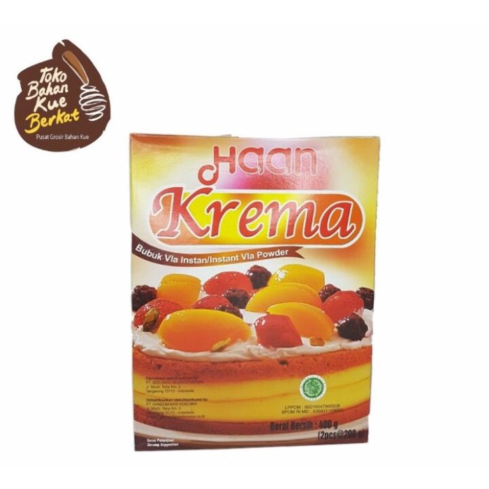 

PROMO [COD] Haan Krema Bubuk Vla Instan 400 g