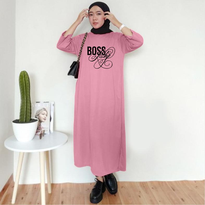 Baju Dress Oversize Tunik Premium Oversized Dress Tshirt