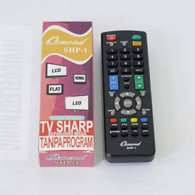 Remote TV Multi Led/Lcd/Tabung Khusus Merk SHARP