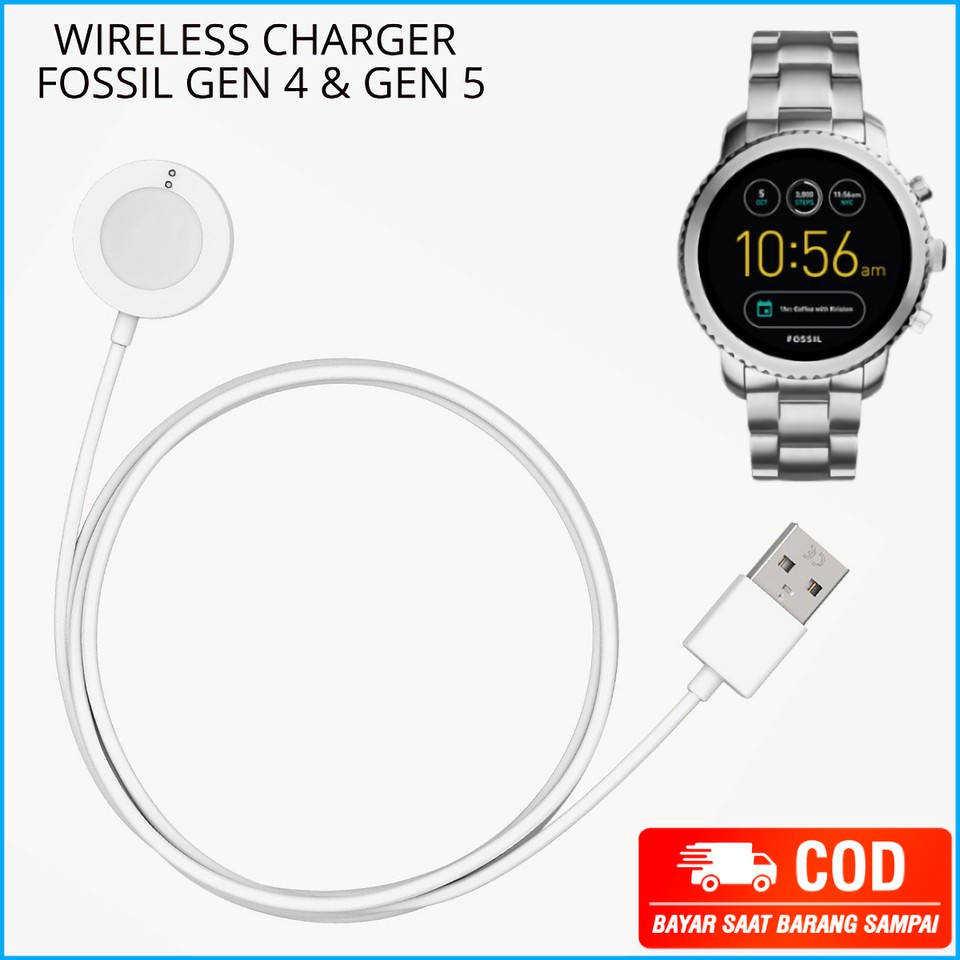 Charger For Fossil Smartwatch Gen 4 | Gen 5 Wireless Charger Rapid Charger Dock Untuk Fossil