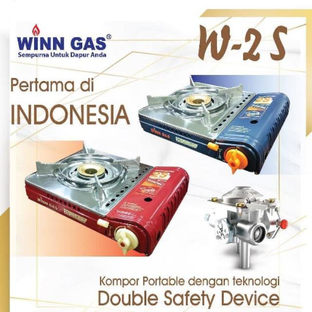 Kompor Gas Portable Butane Winn Gas - 2S